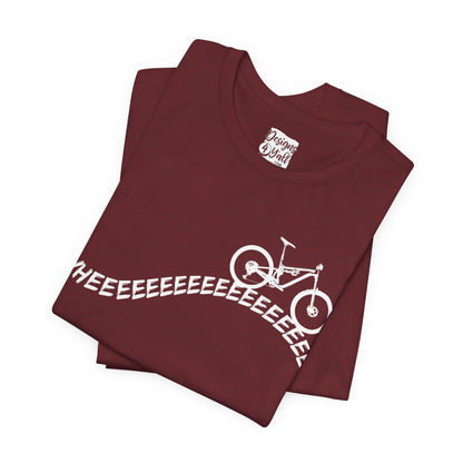 Wheeeee (MTB) - Unisex Jersey Short Sleeve Tee