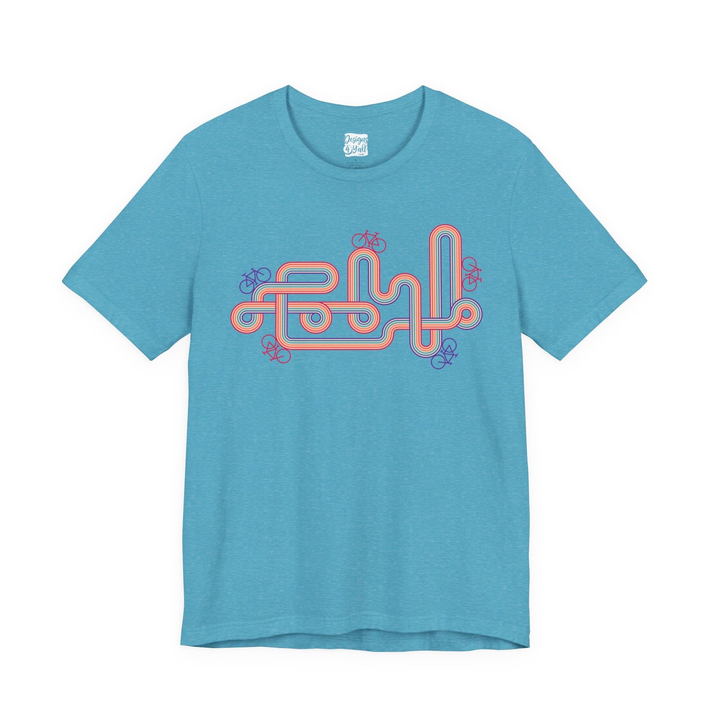Rainbow Laps - Unisex Short Sleeve Tee