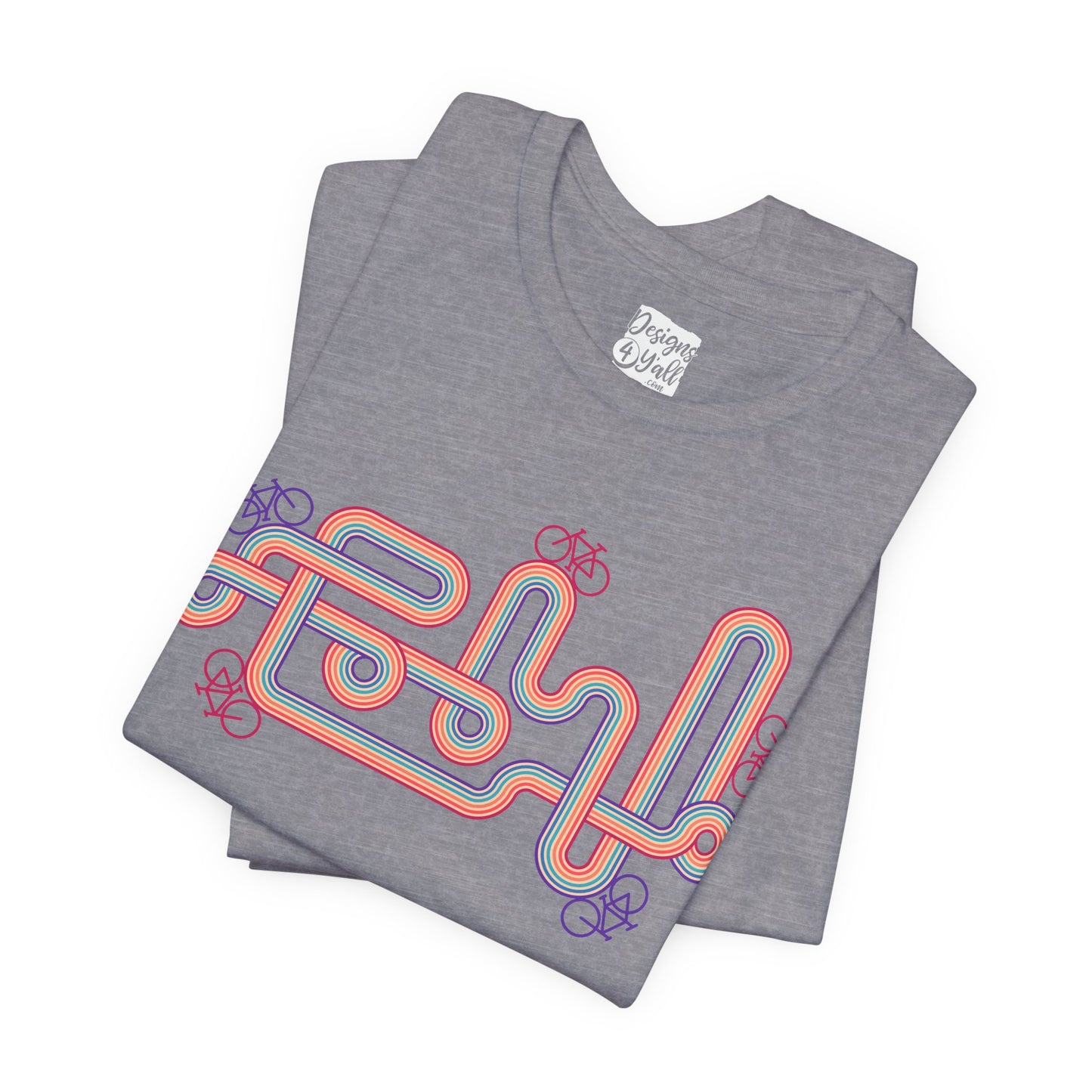Rainbow Laps - Unisex Short Sleeve Tee