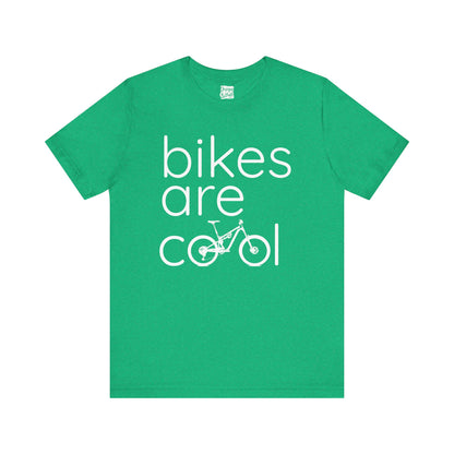 Bikes are Cool (FS MTB) - Unisex Short Sleeve Tee