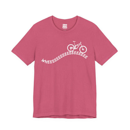 Wheeeee (MTB) - Unisex Jersey Short Sleeve Tee