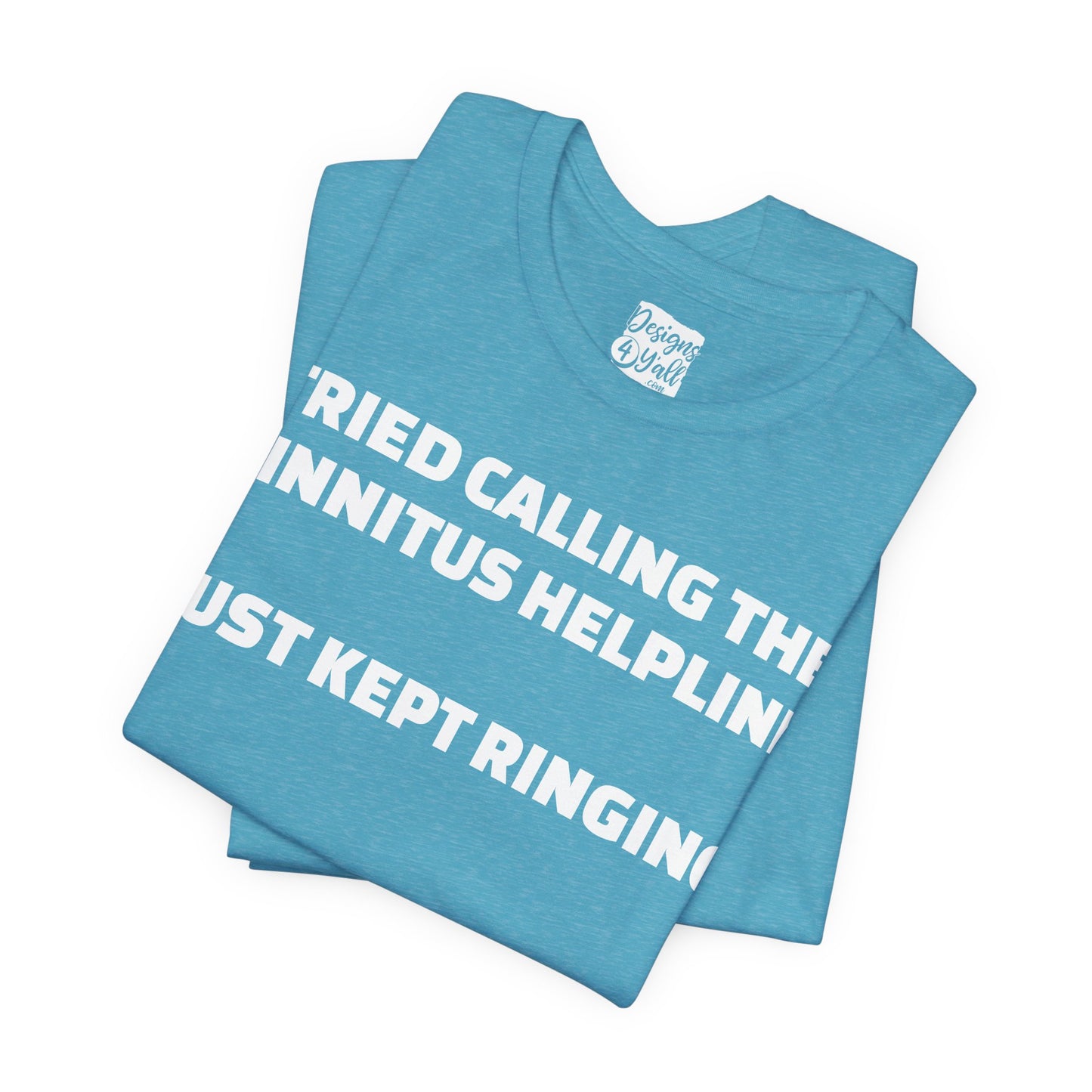 Tinnitus Helpline - Unisex Short Sleeve Tee