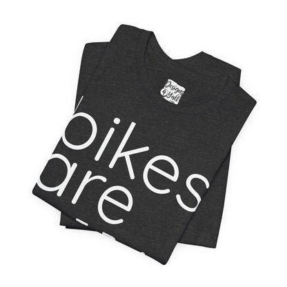 Bikes are Cool (Drop Bar) - Unisex Jersey Short Sleeve Tee
