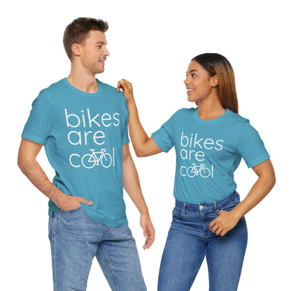 Bikes are Cool (Drop Bar) - Unisex Short Sleeve Tee