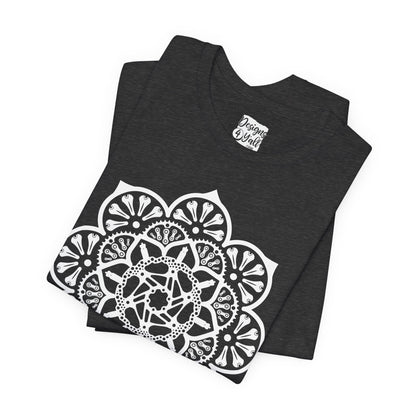 Bike Part Mandala - Unisex Jersey Short Sleeve Tee