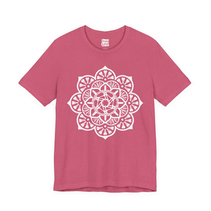 Bike Part Mandala - Unisex Jersey Short Sleeve Tee