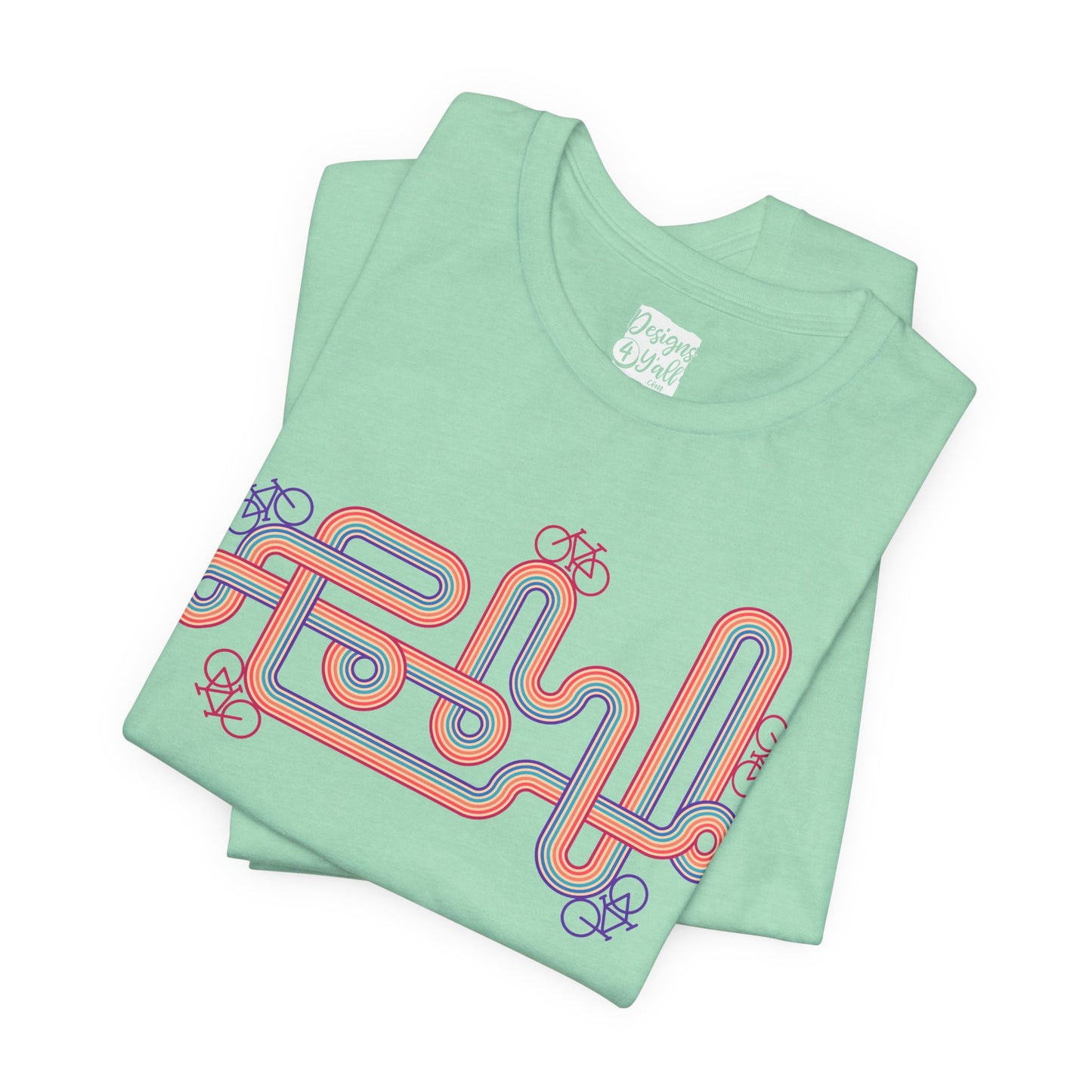 Rainbow Laps - Unisex Short Sleeve Tee