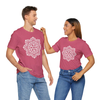 Bike Part Mandala - Unisex Short Sleeve Tee