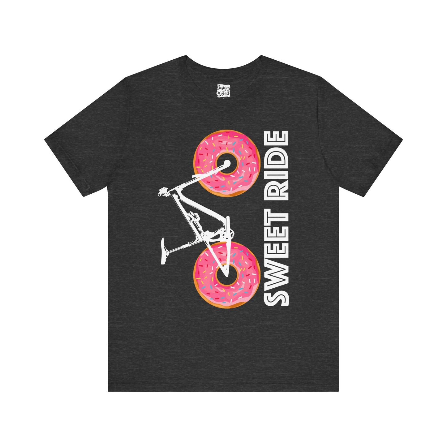 Sweet Ride (MTB) Vertical - Unisex Jersey Short Sleeve Tee