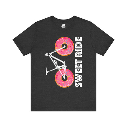 Sweet Ride (MTB) Vertical - Unisex Jersey Short Sleeve Tee