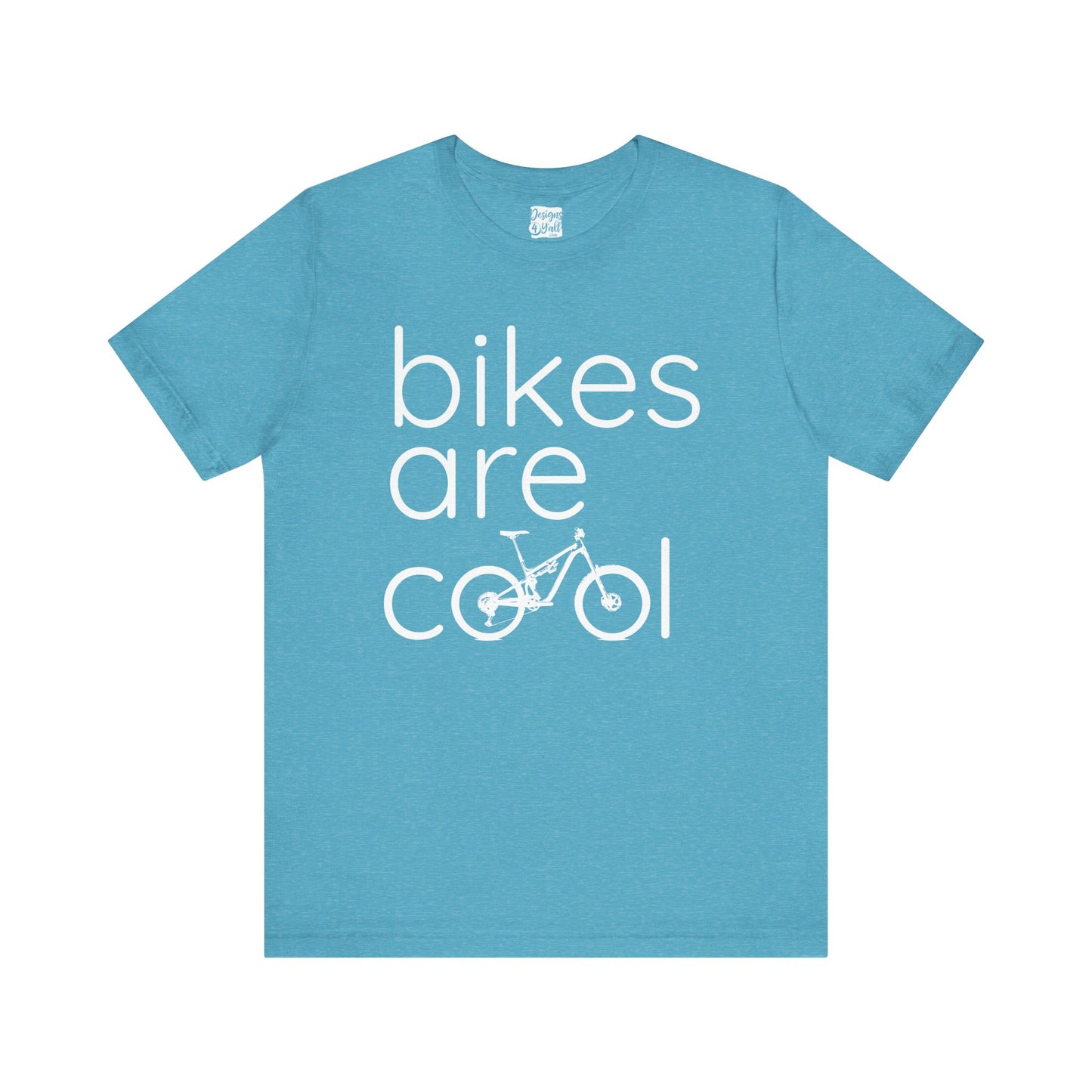 Bikes are Cool (FS MTB) - Unisex Short Sleeve Tee