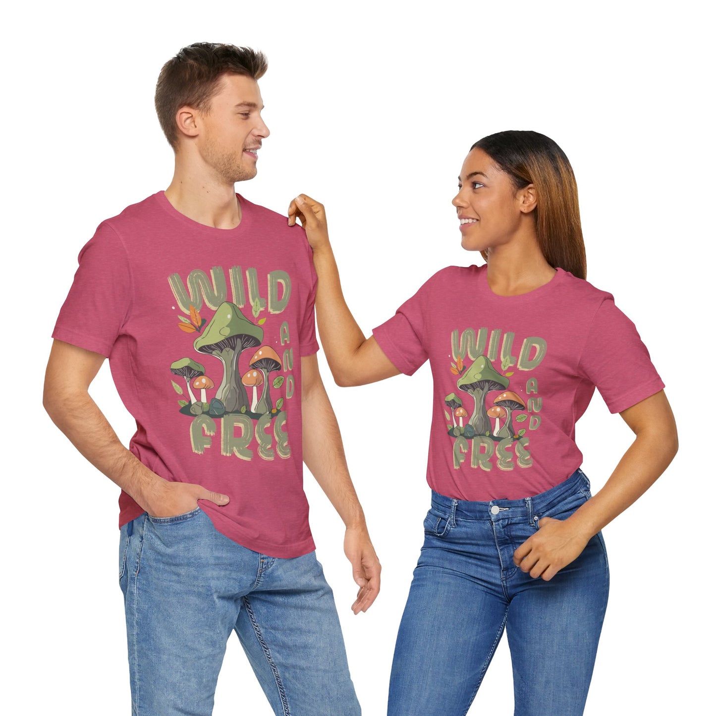 Wild and Free - Unisex Short Sleeve Tee