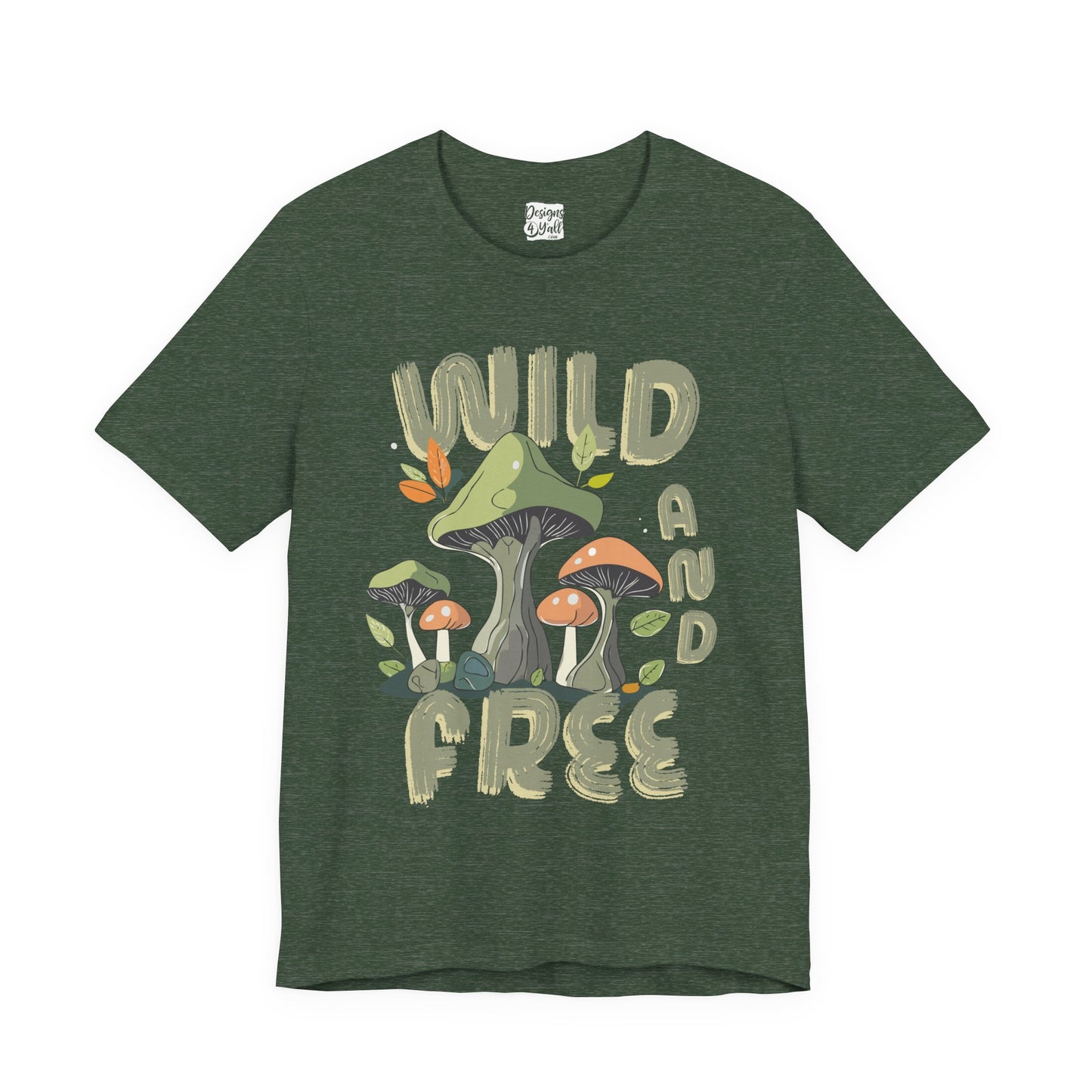 Wild and Free - Unisex Jersey Short Sleeve Tee