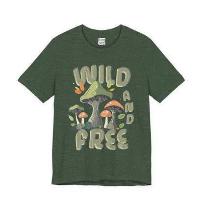 Wild and Free - Unisex Jersey Short Sleeve Tee