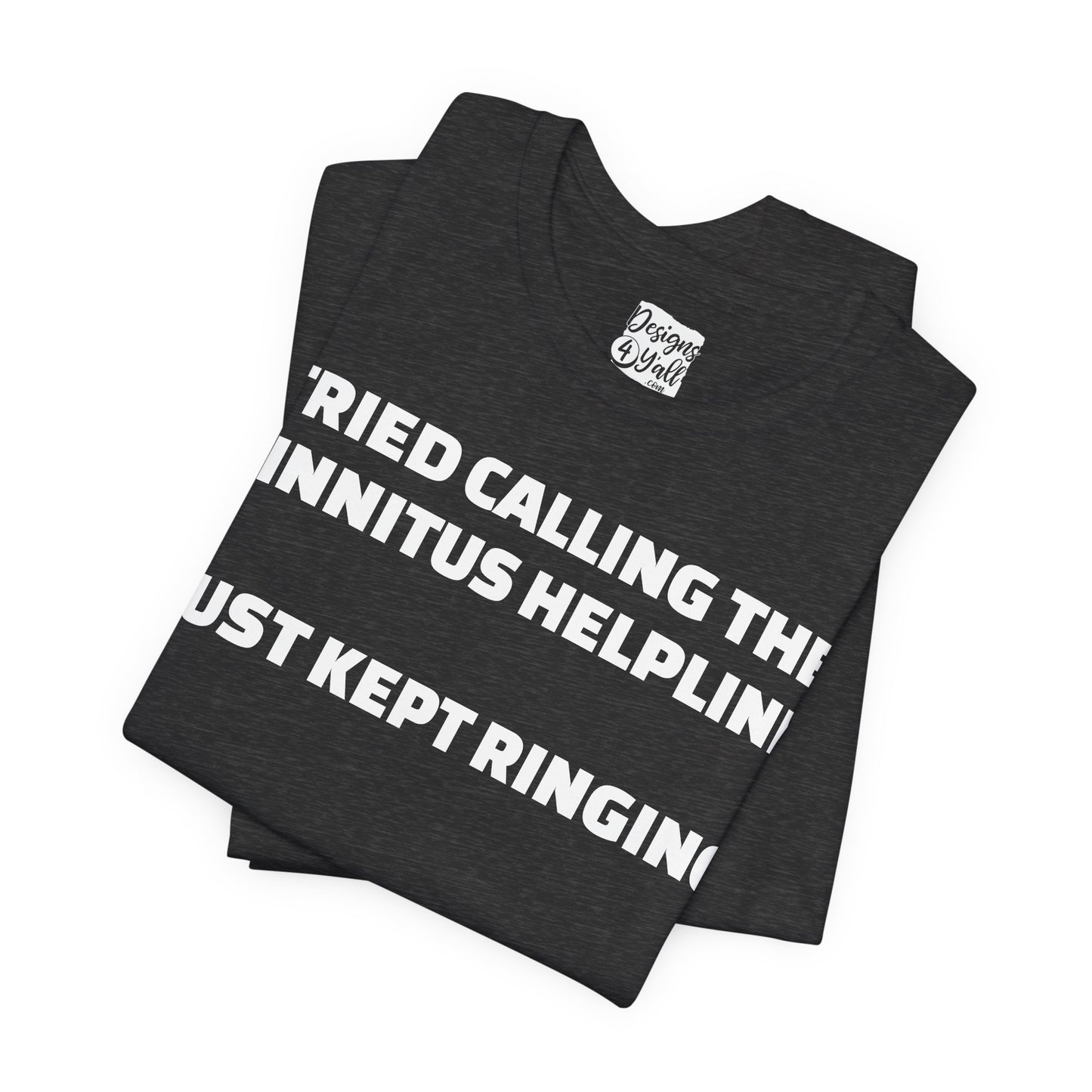 Tinnitus Helpline - Unisex Short Sleeve Tee