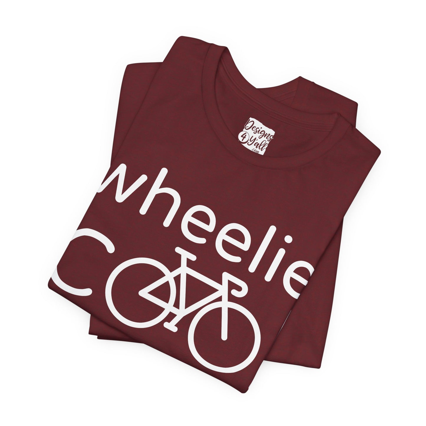 Wheelie Cool Road Bike T-Shirt — Bicycle Graphic Tee