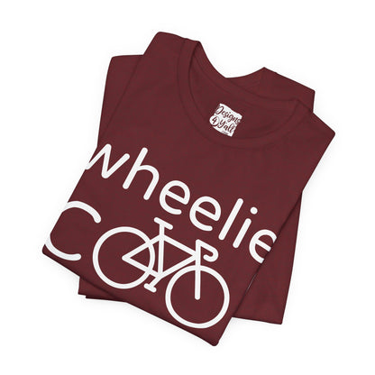 Wheelie Cool Road Bike T-Shirt — Bicycle Graphic Tee