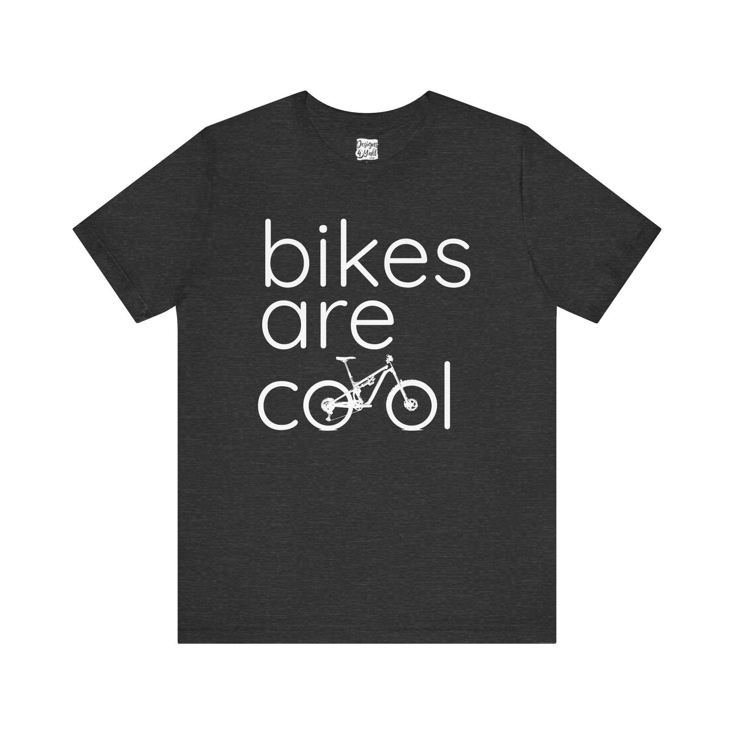 Bikes are Cool (FS MTB) - Unisex Short Sleeve Tee