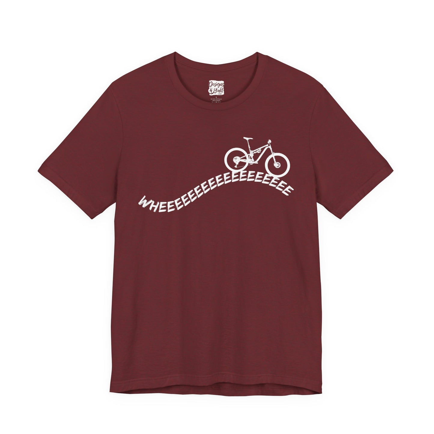 Wheeeee (MTB) - Unisex Jersey Short Sleeve Tee