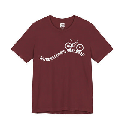 Wheeeee (MTB) - Unisex Jersey Short Sleeve Tee