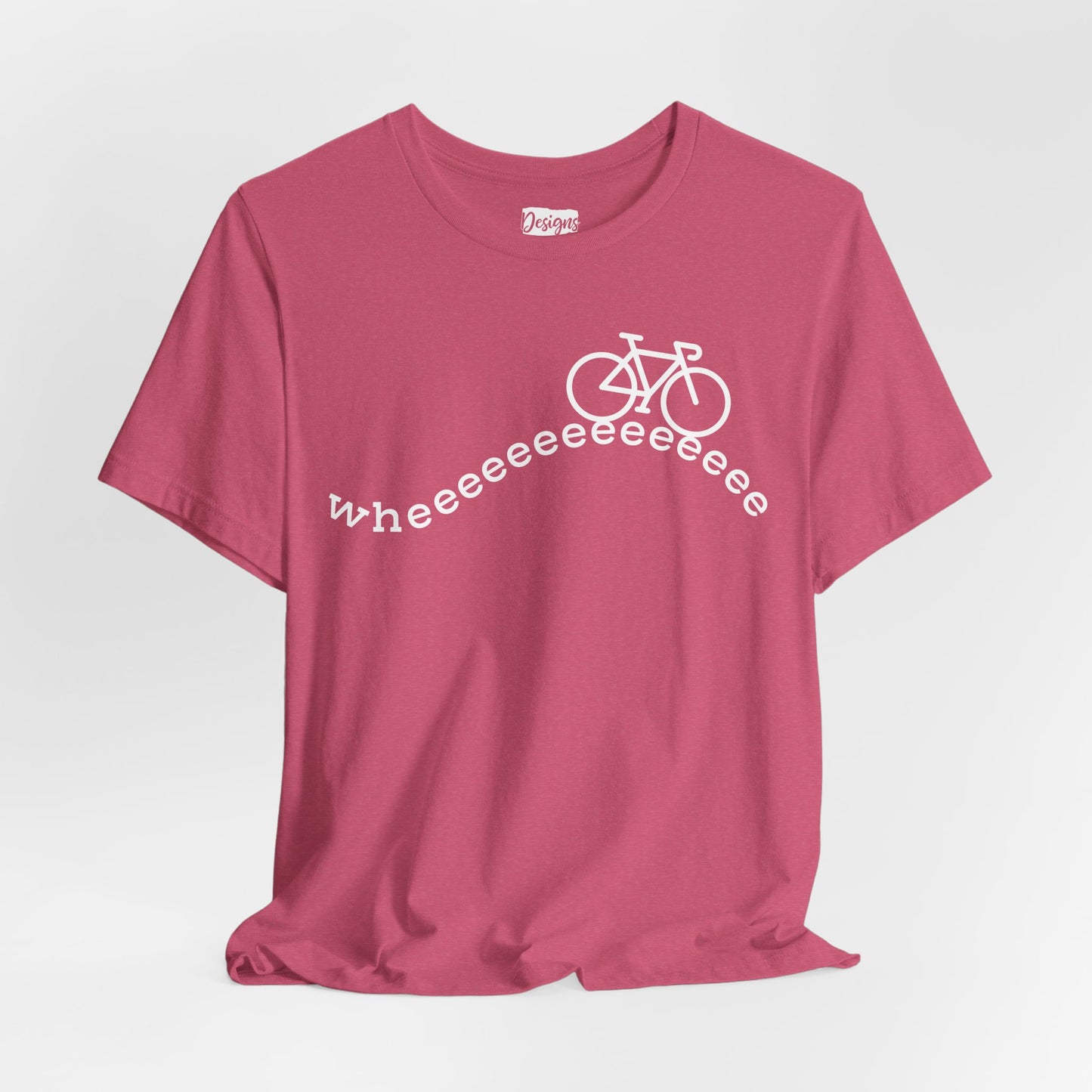 Wheeeee (Road/Gravel) - Unisex Jersey Short Sleeve Tee