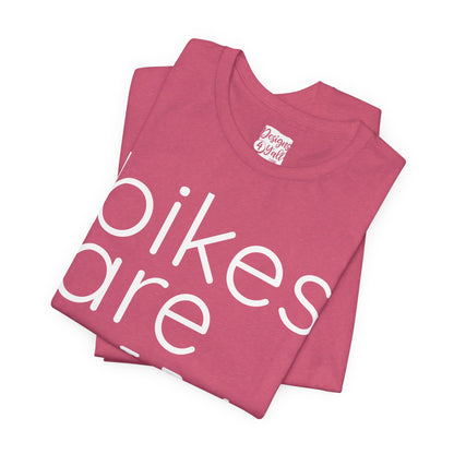 Bikes are Cool (Drop Bar) - Unisex Jersey Short Sleeve Tee