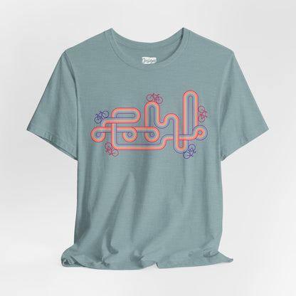 Rainbow Laps - Unisex Short Sleeve Tee