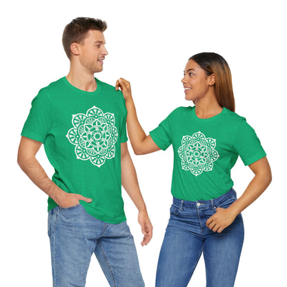 Bike Part Mandala - Unisex Short Sleeve Tee