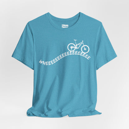Wheeeee (MTB) - Unisex Jersey Short Sleeve Tee