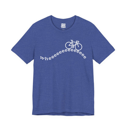 Wheeeee (Road/Gravel) - Unisex Jersey Short Sleeve Tee