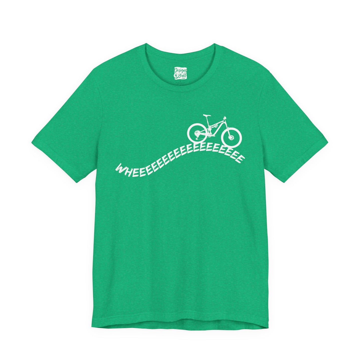 Wheeeee (MTB) - Unisex Jersey Short Sleeve Tee