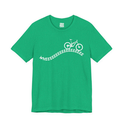 Wheeeee (MTB) - Unisex Jersey Short Sleeve Tee