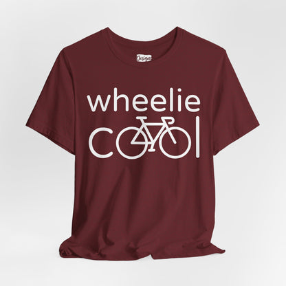Wheelie Cool Road Bike T-Shirt — Bicycle Graphic Tee