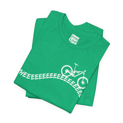 Wheeeee (MTB) - Unisex Jersey Short Sleeve Tee