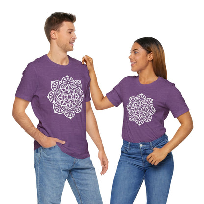 Bike Part Mandala - Unisex Short Sleeve Tee