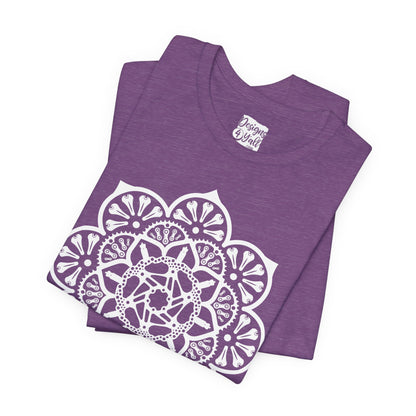 Bike Part Mandala - Unisex Jersey Short Sleeve Tee