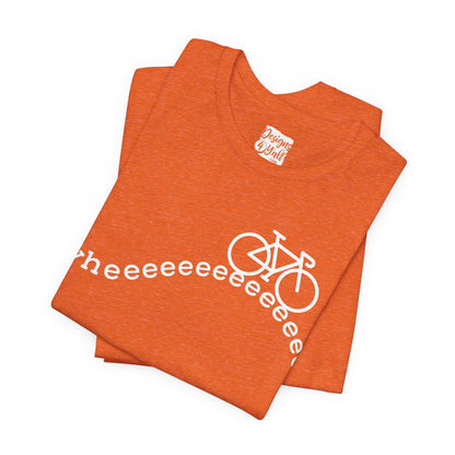 Wheeeee (Road/Gravel) - Unisex Jersey Short Sleeve Tee