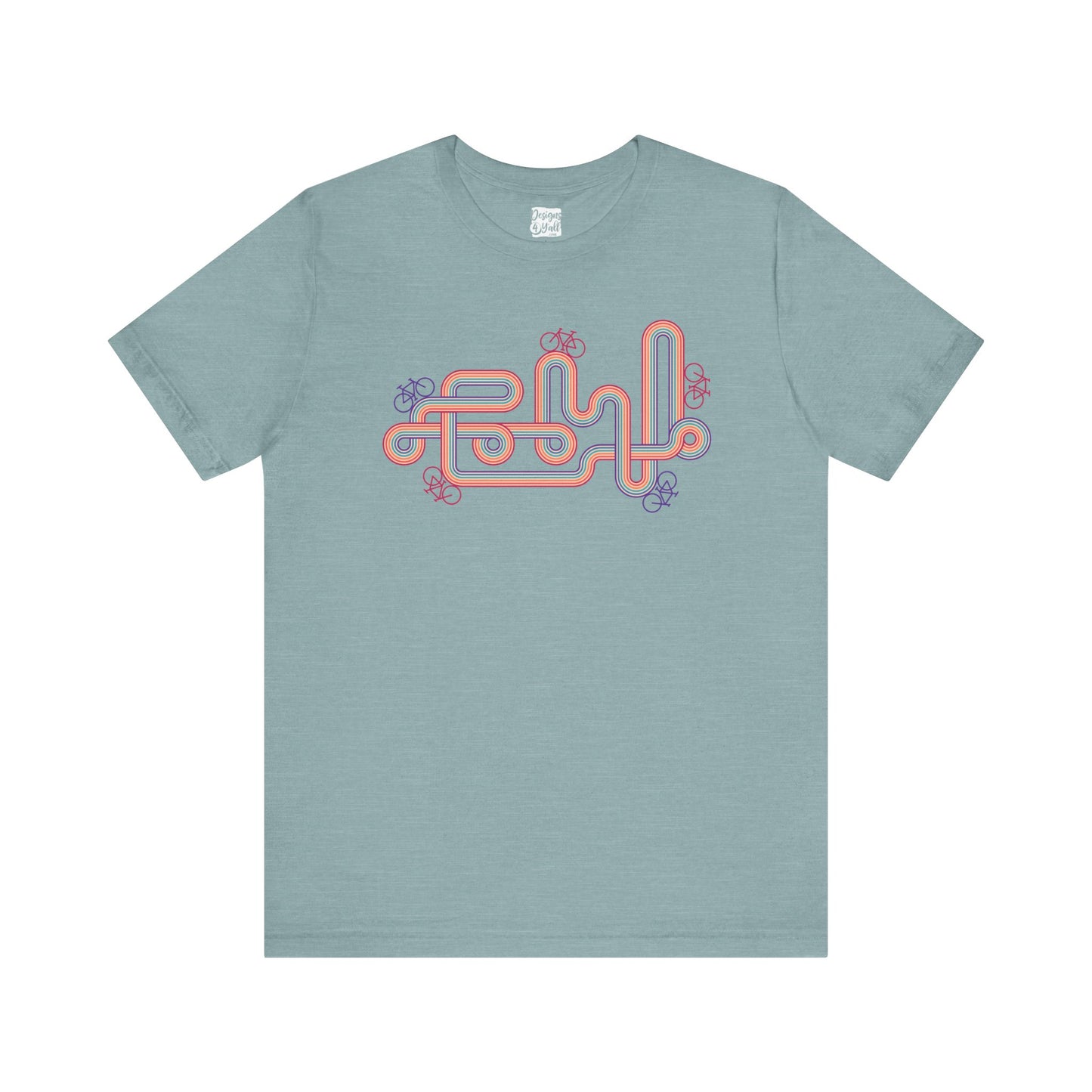 Rainbow Laps - Unisex Short Sleeve Tee