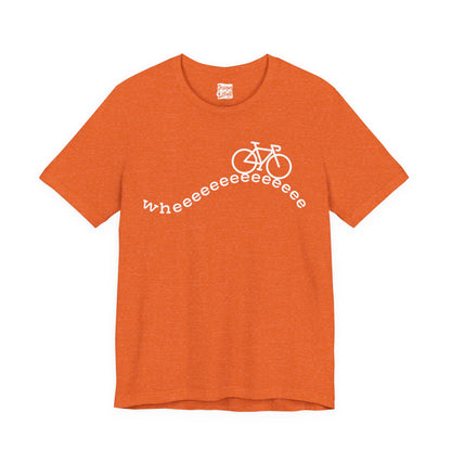 Wheeeee (Road/Gravel) - Unisex Jersey Short Sleeve Tee