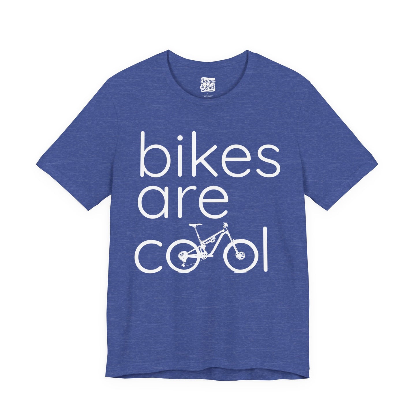 Bikes are Cool (FS MTB) - Unisex Jersey Short Sleeve Tee