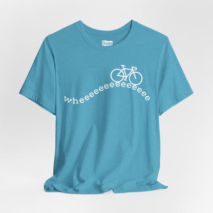 Wheeeee (Road/Gravel) - Unisex Jersey Short Sleeve Tee