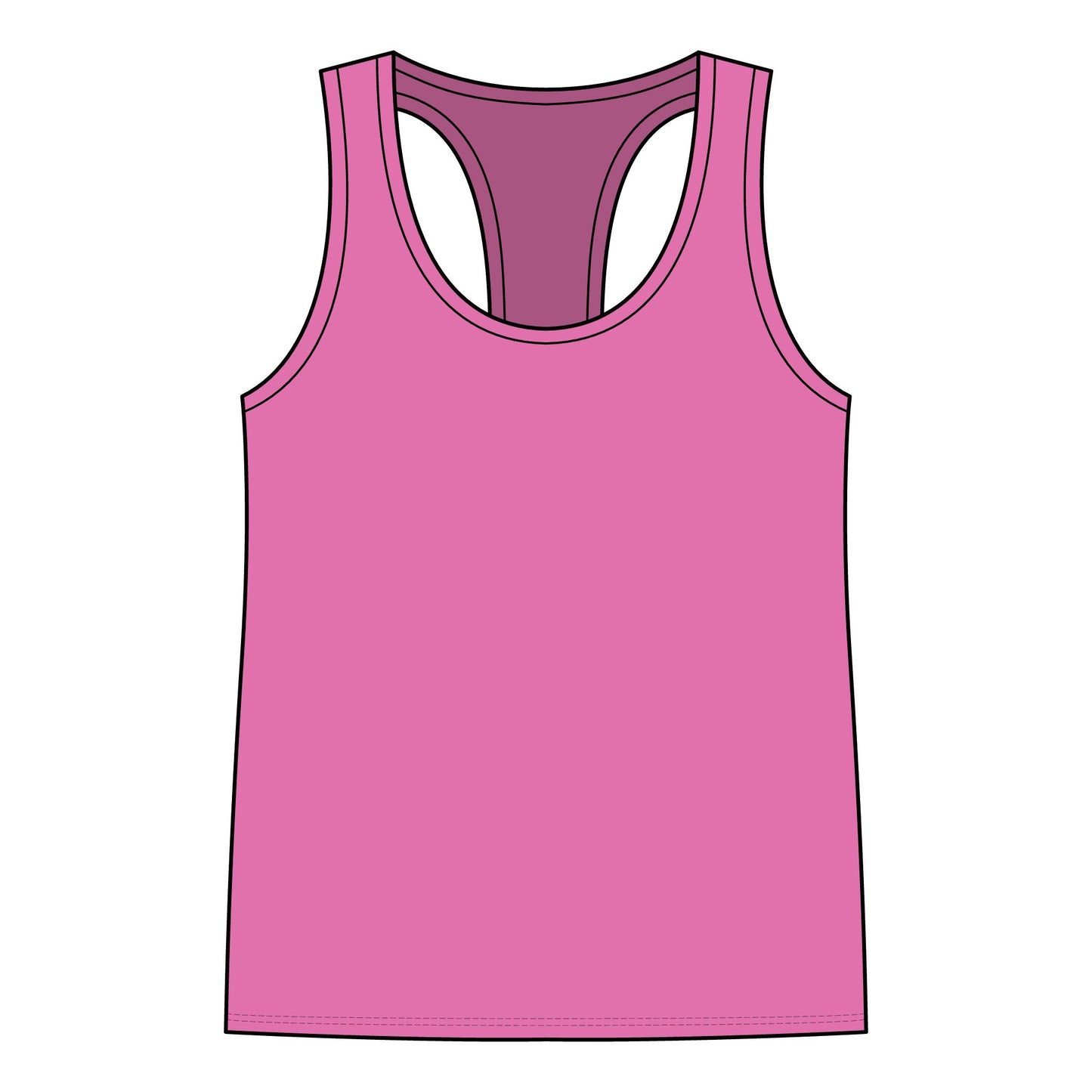 Muddy Buddies 2026 Women’s Racerback Tank Top — Muddy Girl Mud Run Tee