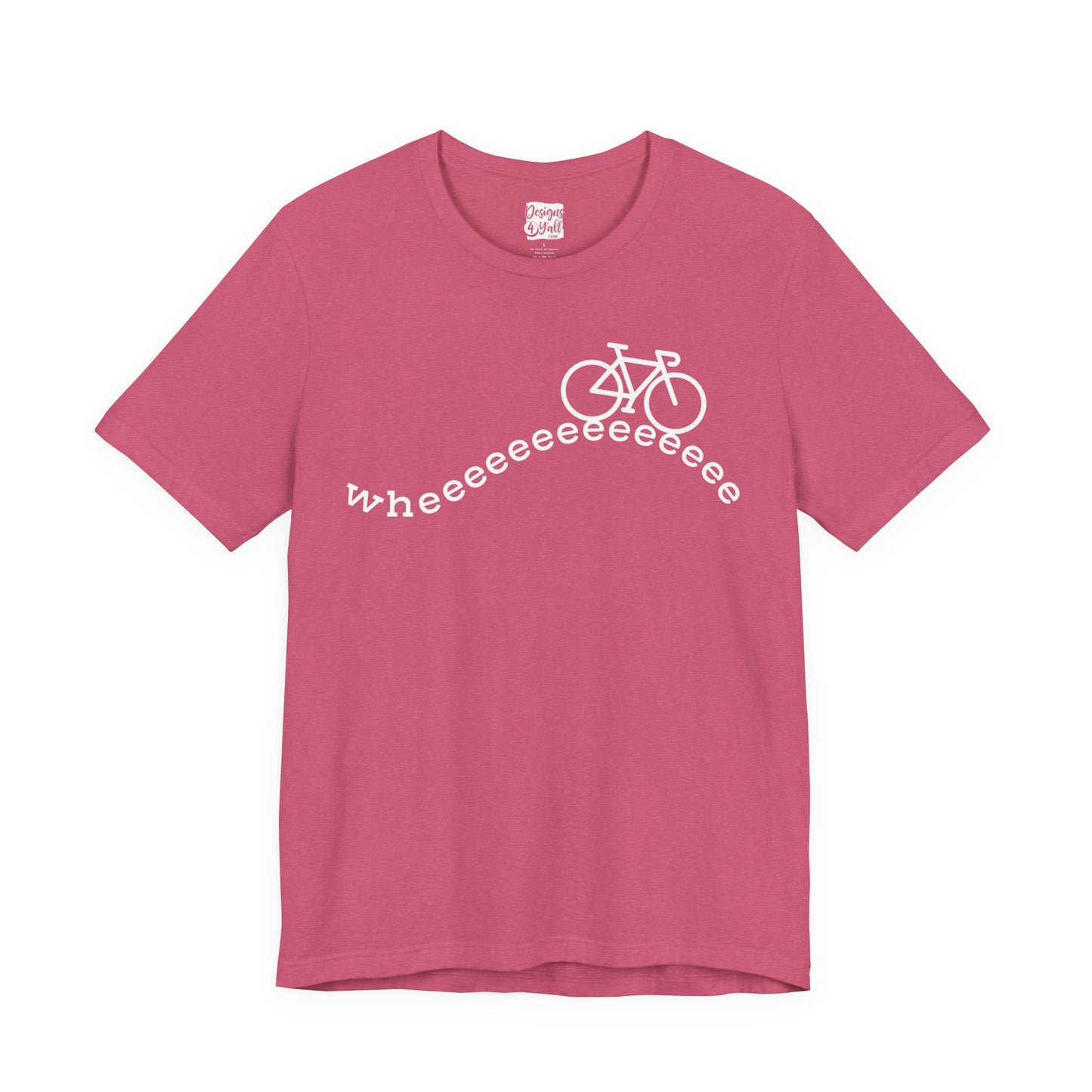 Wheeeee (Road/Gravel) - Unisex Jersey Short Sleeve Tee