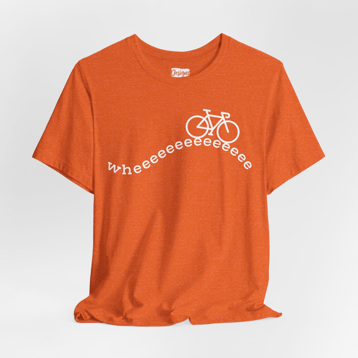 Wheeeee (Road/Gravel) - Unisex Jersey Short Sleeve Tee