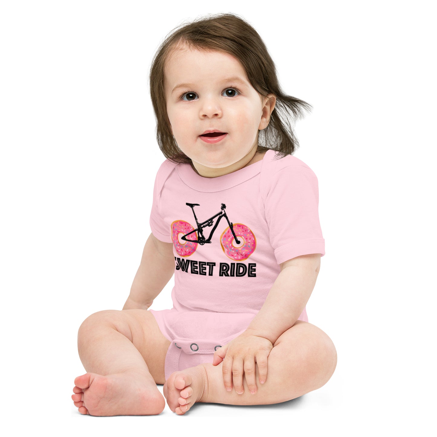 Sweet MTB Ride - Baby short sleeve one piece
