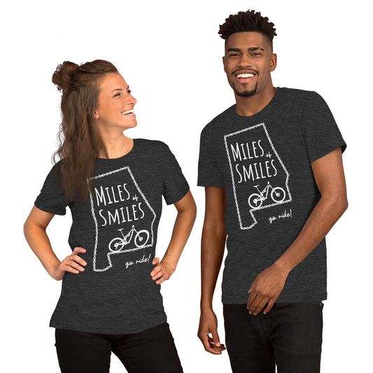 Alabama Miles of Mountain Smiles - Unisex t-shirt