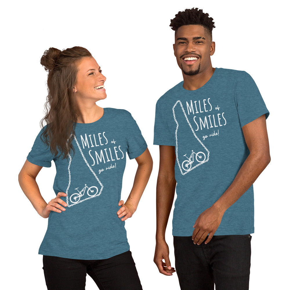 New Hampshire Miles of Mountain Smiles - Unisex t-shirt