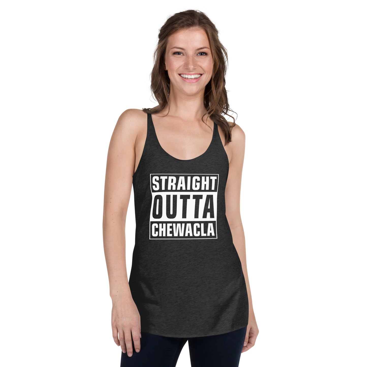 Straight Outta Chewacla - Women's Racerback Tank